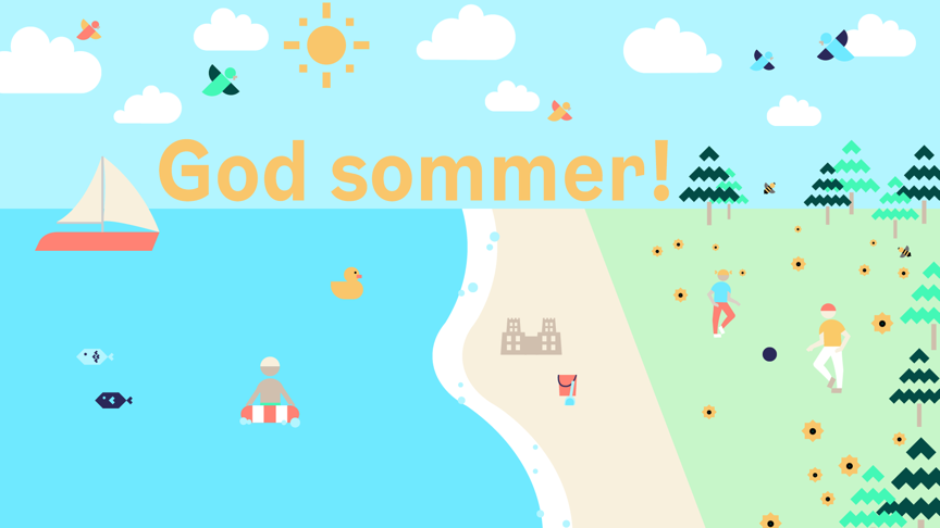 Foto: Maria Grande Aakermann God sommer!
