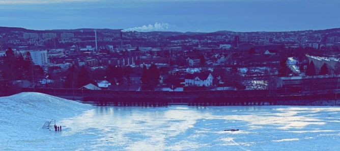 Foto: Heidi M. Skjebstad/Oslo kommune Bildet viser vinter i Oslo
