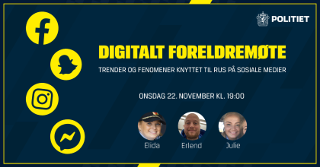 Politiet foreldremøte Politiet foreldremøte